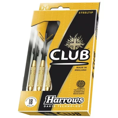 HARROWS  - Jeu de 3 Fl&eacute;chettes - Embout Acier - Club 20 GK