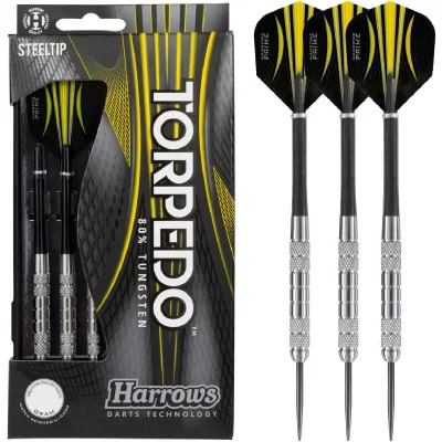 HARROWS  Torpedo Fl&eacute;chettes en tungst&egrave;ne Pointe en acier Argent 21g