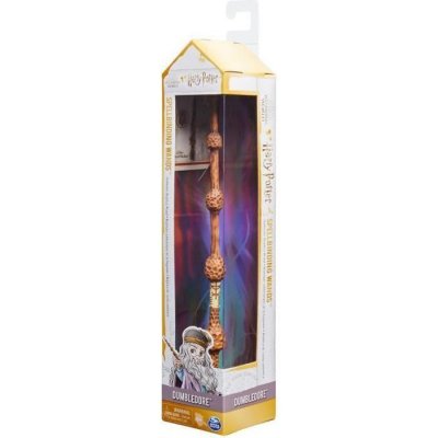 HARRY POTTER  Baguette Magique Deluxe Albus Dumbledore Wizarding World
