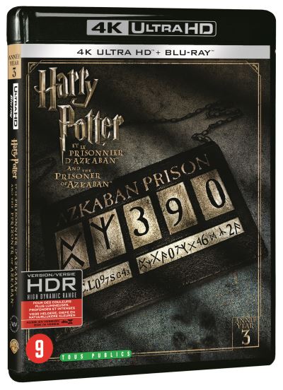 Harry Potter et le prisonnier d'Azkaban Blu-ray 4K Ultra HD