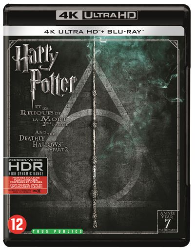Harry Potter et les reliques de la mort Partie 2 Blu-ray 4K Ultra HD