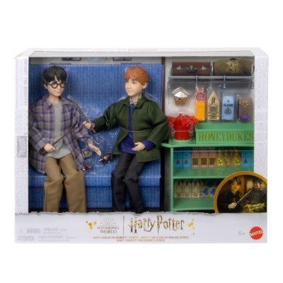 MATTEL Harry Potter Harry And Ron On The Hogwarts Express Multicolore
