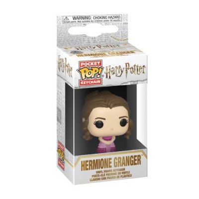 FUNKO Harry Potter - Hermione Yules POP! Keychain - Porte-cl&eacute;s