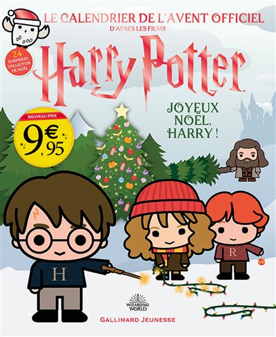GALLIMARD JEUNESSE Harry Potter - Le calendrier de l'Avent officiel - Joyeux No&euml;l, Harry