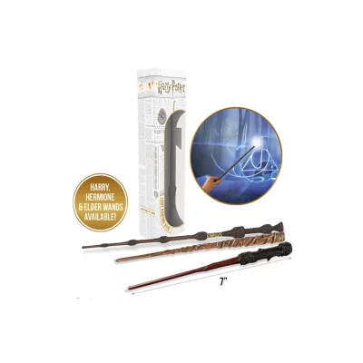 WOW STUFF HARRY POTTER - Lumos Wands (18cm) - Baguette de Sureau