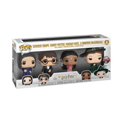 FUNKO Harry Potter - Pack 4 Figurines Pop! Yule 9 Cm