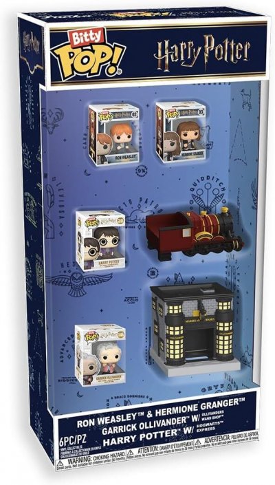 FUNKO Harry Potter - Pack de 6 mini figurines Bitty POP! Harry Potter