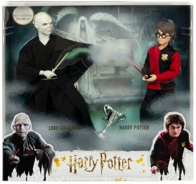 MATTEL Harry Potter - Poup&eacute;es Voldemort Et Harry Potter