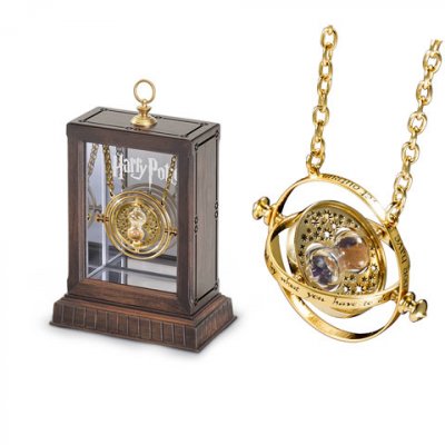 UNISEX Harry Potter Retourneur De Temps Et Chaine 45cm