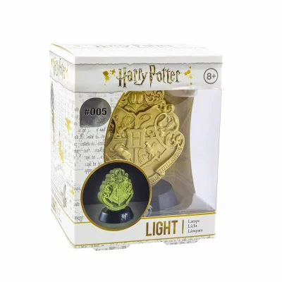 Harry potter - veilleuse 3d icon hogwarts crest 11 cm