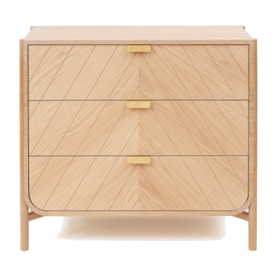 Hart&ocirc; - Marius Commode &agrave; tiroirs, ch&ecirc;ne naturel