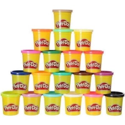 PLAY DOH Hasbro A7924-EU6 Play-doh SUPER Pack de Couleurs 20 pc.