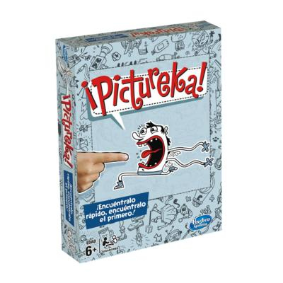 HASBRO  Gaming&nbsp;&ndash;&nbsp;Pictureka, Jeu de soci&eacute;t&eacute; Version espagnole Sin Talla Gris