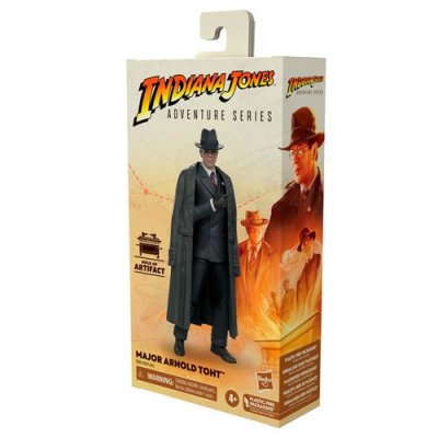 HASBRO  Indiana Jones Raiders Of The Lost Ark Major Arnold Figure Gris