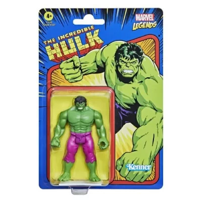 MARVEL Hasbro  legends retro - figurine hulk de 9,5 cm HAS5010993842575