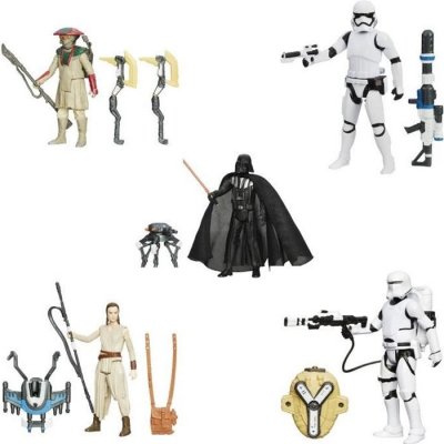 STWA HASBRO STAR WARS E7 - FIRST ORDER FLAMETROOPER FIGURE (9cm) (B3969)