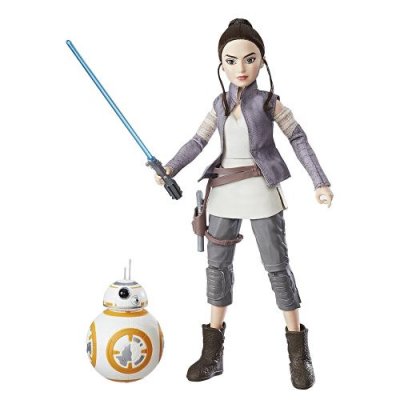 STAR WARS Hasbro -  forces of destiny rey de jakky & 38 la figure bb-8