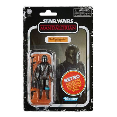 STAR WARS Hasbro  Retro Collection Figurine The Mandalorian (Beskar)
