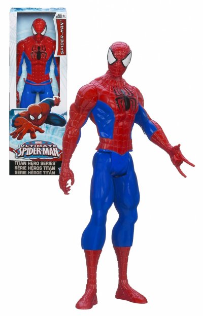 EDUCA BORRAS Hasbro Titan Hero Spiderman Ultimate Marvel Figure 30 Cm Rouge