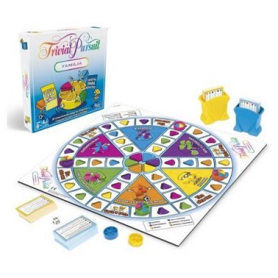 HASBRO  Trivial Pursuit Family Spanish Board Game Multicolore