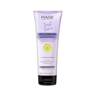 HASK  Apr&egrave;s-shampooing sans rin&ccedil;age anti-frisottis Texture 198 ml