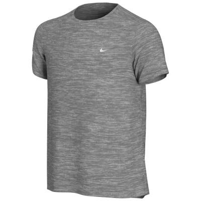 NIKE Haut de training  Dri-FIT Miler pour Gar&ccedil;on plus &acirc;g&eacute; - Gris