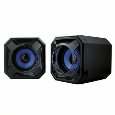 Haut Parleur 2.0 HABROK Bleu/Noir