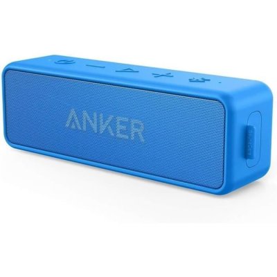 ANKER Haut-parleur Bluetooth -  - SoundCore 2 - Autonomie 24h - &Eacute;tanche IPX7 - Basses puissantes
