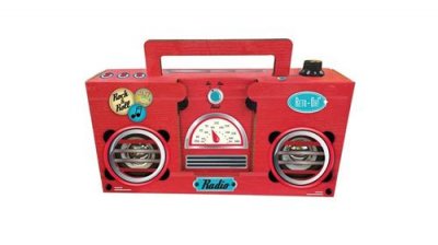 HQ INVENTO Haut-parleur en carton Retroh Beatbox 