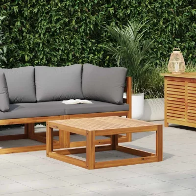 Haute Qualité Table Basse 68x68x29 Cm Bois D'acacia Solide-715558