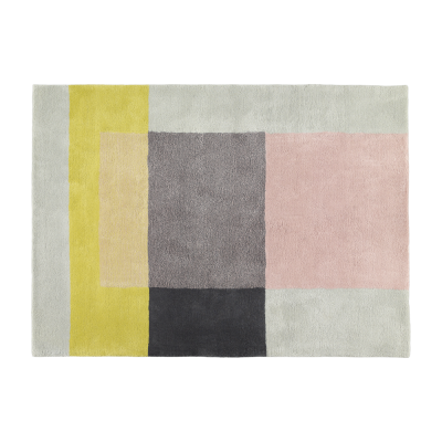 HAY  - Colour Carpet 05 (bleu gris / rose / jaune)