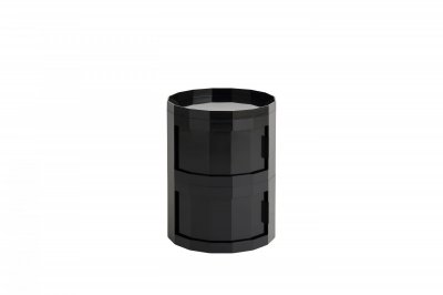 HAY - Facet Cabinet 20 avec pieds et roulettes, anthracite