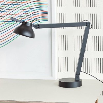 HAY  - PC Double Arm Lampe de table &agrave; LED, noir doux