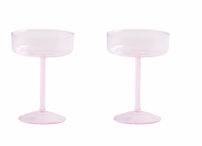 HAY  - Tint Coupe &agrave; cocktail, rose (set de 2)