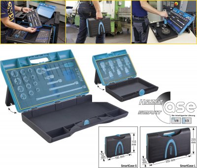 HAZET  165-S Caisse &agrave; outils SmartCase 185 x 153 x 52 mm
