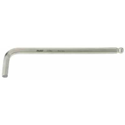 HAZET  2105LG-04 Cl&eacute; m&acirc;le coud&eacute;e &agrave; 6 pans int&eacute;rieurs Taille 4