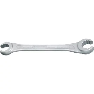 HAZET  612-19X22 Cl&eacute; &agrave; d&eacute;visser-durite rigide frein 222 Acier chrome-vanadium chrom&eacute;