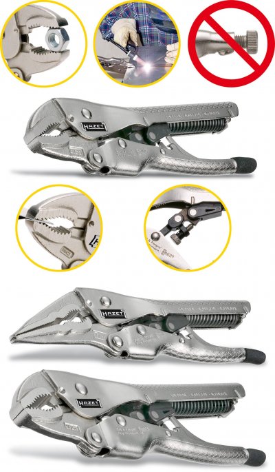 HAZET  755-7A Pince-&eacute;tau automatique longueur&nbsp; 192 mm