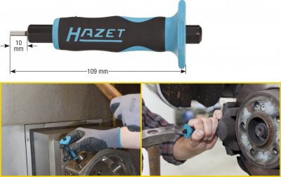 HAZET  Chasse-goupilles courte - Longueur totale: 109 mm - 751KHS-3