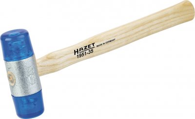 Hazet Massette en mati&egrave;re plastique, &agrave; faible rebond - Longueur totale: 320 mm - 1951-40