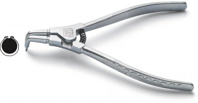 HAZET  Pince &agrave; circlips - Longueur totale: 140 mm - 1846D-1