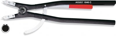 HAZET  Pince &agrave; circlips - Longueur totale: 538 mm - 1846C-5