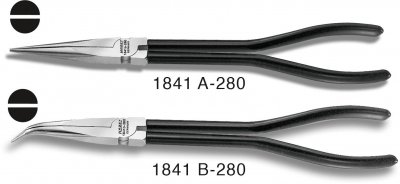HAZET  Pince extra-plate - Longueur totale: 280 mm - 1841A-280