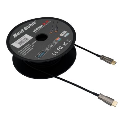 REAL CABLE HD-OPTIC - Cble HDMI2.0 sur fibre optique