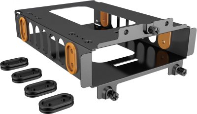 BE QUIET! Hdd Cage Cage disque dur pour pc noir, orange - Bequiet