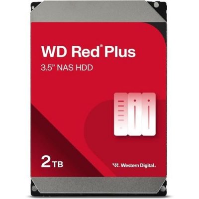 WESTERN DIGITAL HDD WD Red Plus WD20EFPX 2TB 3,5"" 5400 64MB SATA III NAS WD20EFPX