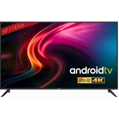 RED LINE HDME TV 58 Pouces UHD 4K RT-58 &ndash; Ecran LED, R&eacute;solution 3840x2160p, Taille 148 cm