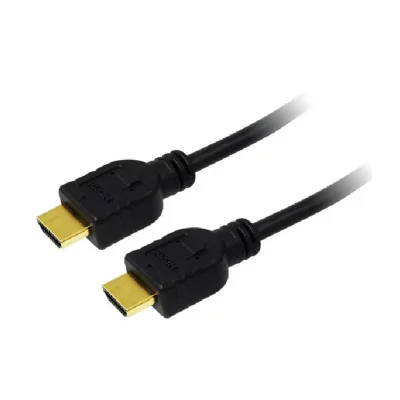 LOGILINK HDMI - - High Speed Ethernet 2x19pin ST black 1,5M