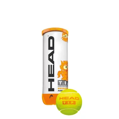 HEAD  Racket Tip Tennis Balls Orange 3 Balls