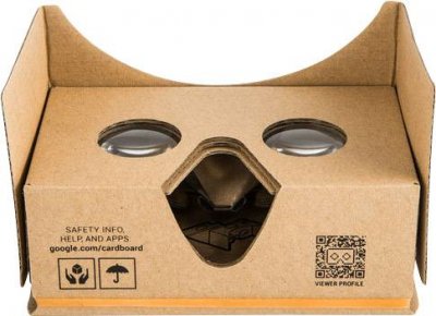 Headmount Google 3D vr marron Casque de r&eacute;alit&eacute; virtuelle - Renkforce